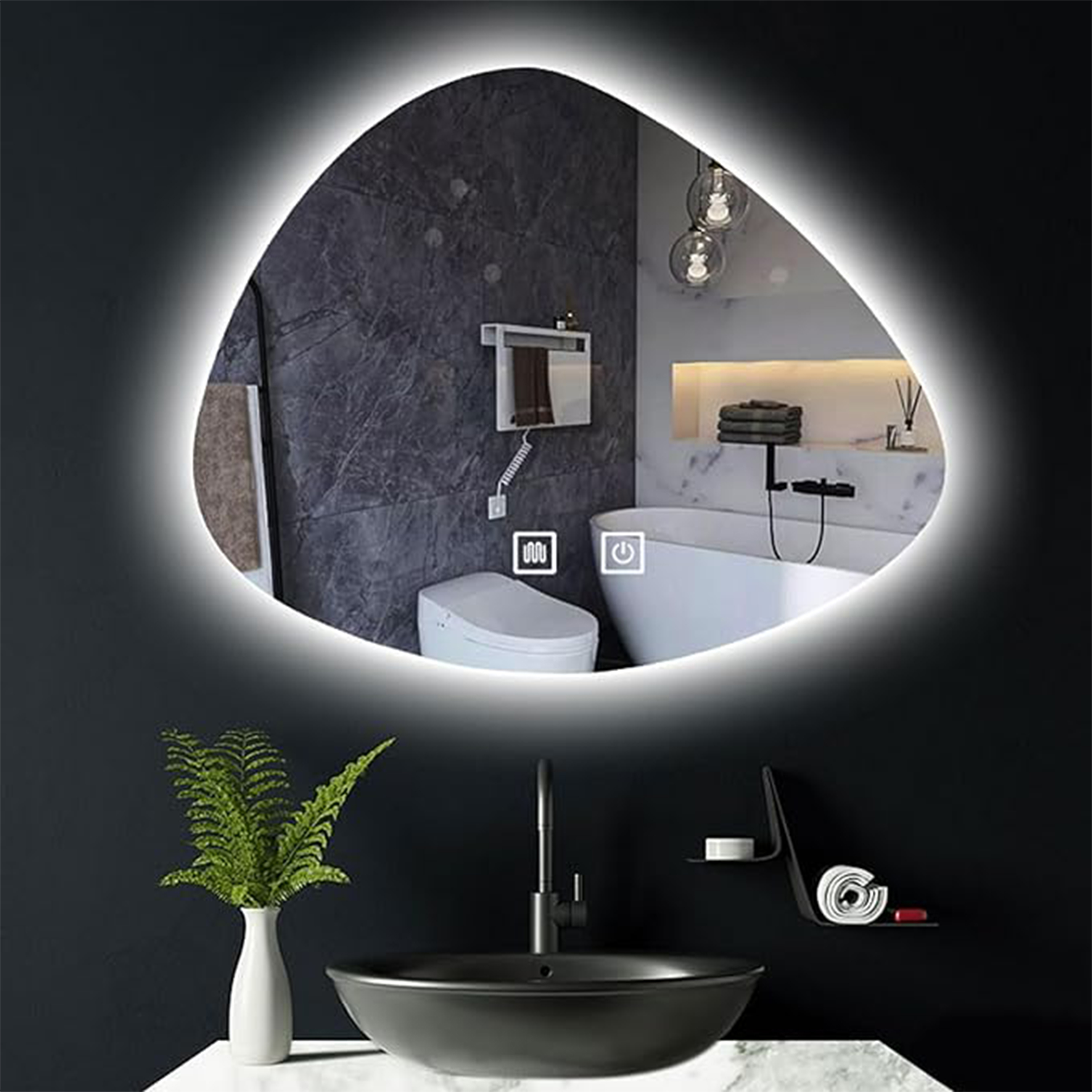 Creating the Future Bathroom: Led Mirrors and Decorative Mirrors from China Factory Rebest