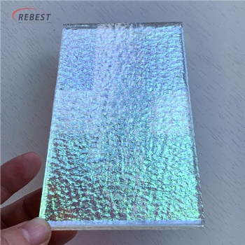 Rebest Pink Glinting Laminated Glass