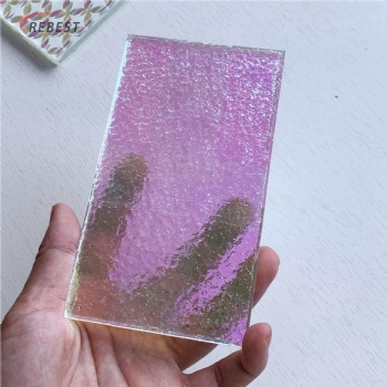 Rebest Pink Glinting Laminated Glass