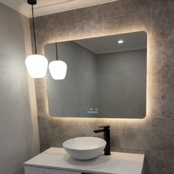 Modern Luxury Rectangle backlit lighting Bathroom Vanity Led Mirror