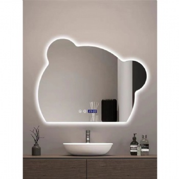 China Mirror Factory Supply Anti-fog Smart Bathroom Led Mirrors for Hotel Room