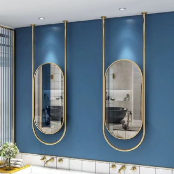 Stainless Steel Framed Bathroom Dressing Mirrors