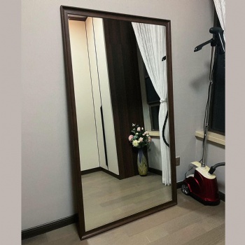 Wooden Frame Full Length Mirror Home Decoration